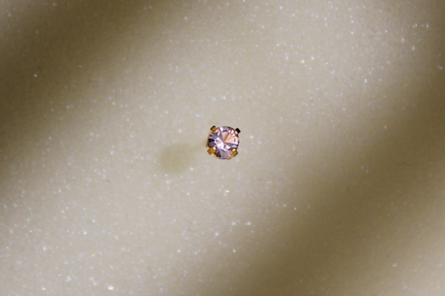 3mm Birthstone 24K Gold-Plated Earring Set