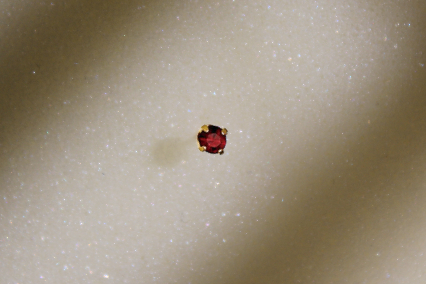 3mm Birthstone 24K Gold-Plated Earring Set