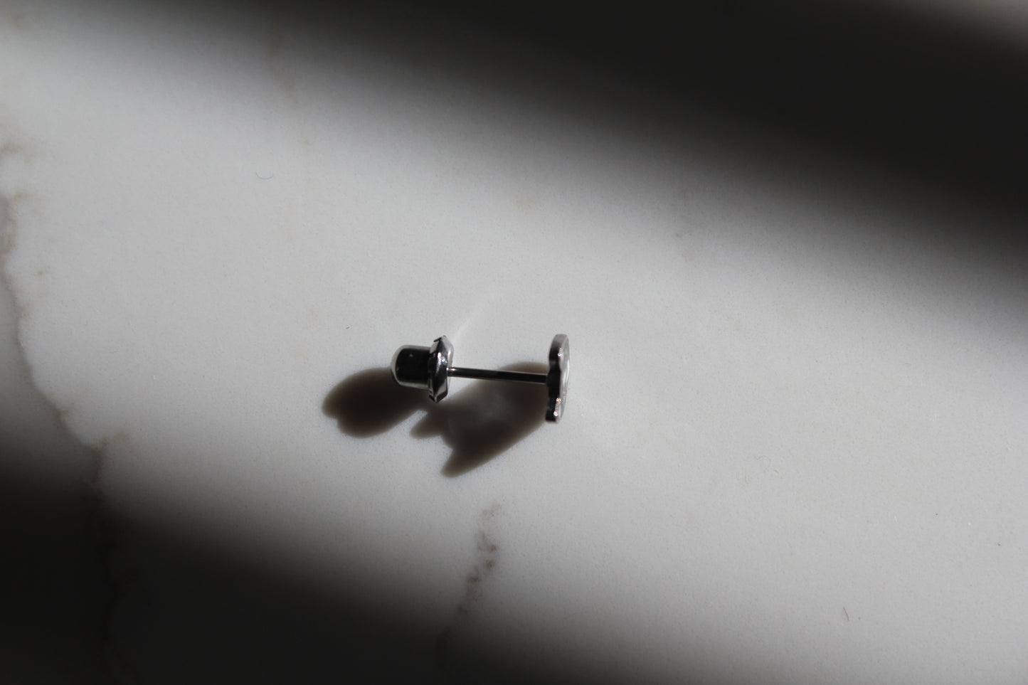 7mm Cat Stainless Steel Earring Set