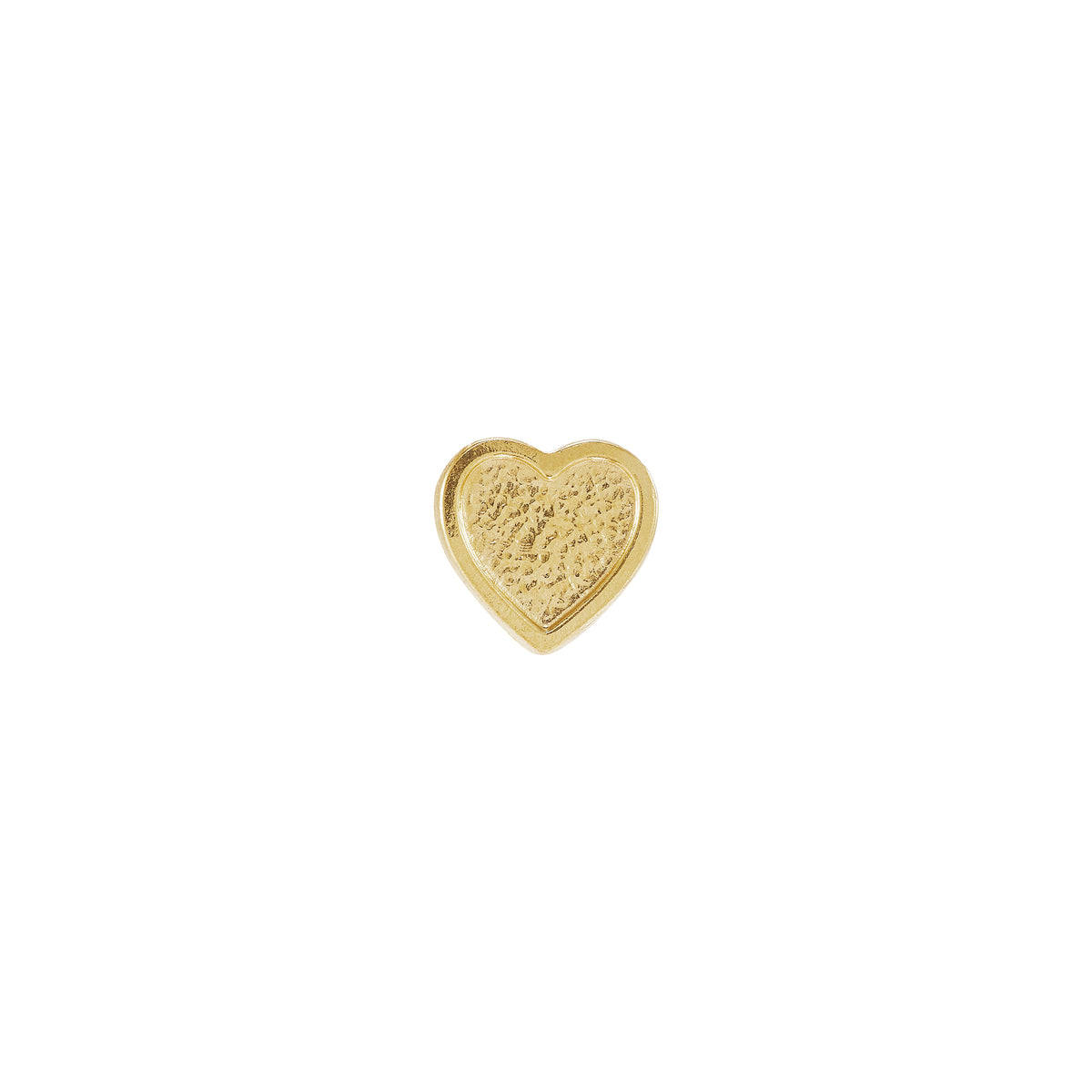 1079C - Gold Heart 24K Gold-Plated Earring Set