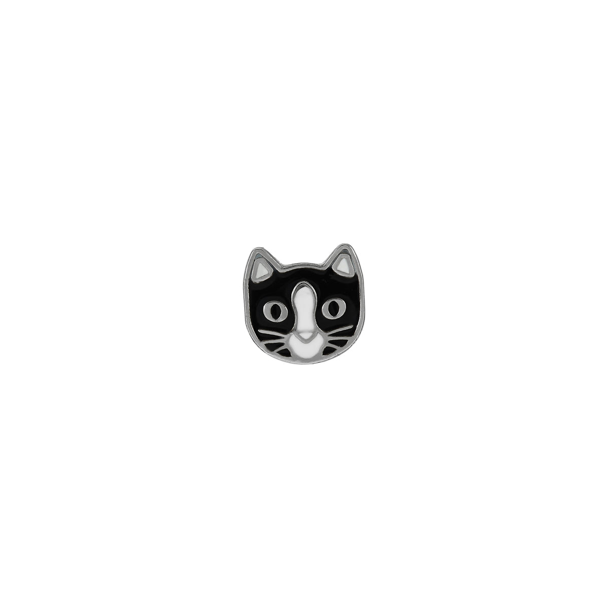 1089C - 7mm Cat Stainless Steel Earring Set