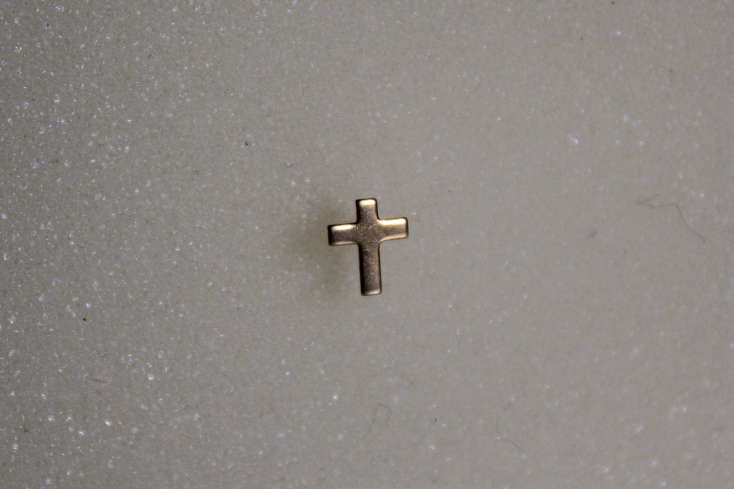 Gold Cross 24K Gold-Plated Earring Set