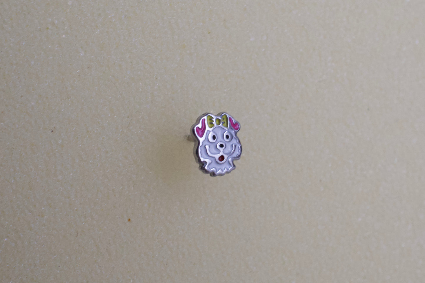 Puppy Stainless Steel Earring Set